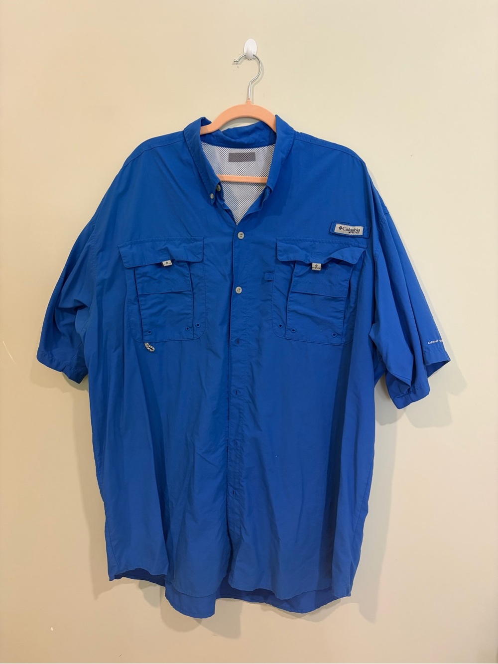 NOT FOR SALE!!! 
Columbia Royal Blue - PERFORMANCE FISHING GEAR